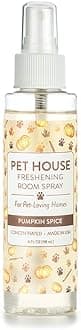 One Fur All Pet House Freshening Room Spray - Pumpkin Spice - Concentrated Air Freshener - Non-Toxic & Pet-Friendly - Odor Eliminator