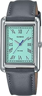 Casio LTP-B165L-2BVEF Women's Quartz Analog Watch with Stainless Steel Strap, Silver, Strip