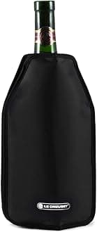 Wine Accessories Wine Bottle Cooler Sleeve- Black
