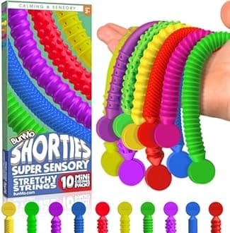 BunMo Shorties Super Sensory Stretchy Strings 10pk
