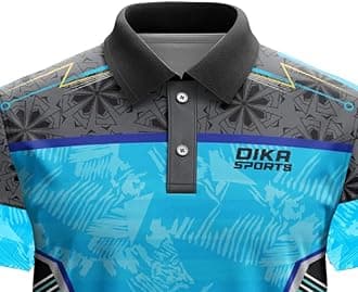 Dika Sports Personalized Sports Uniform Custom Cricket t-Shirt India Cricket Jersey 2024cricket | 2 Year to 5XL