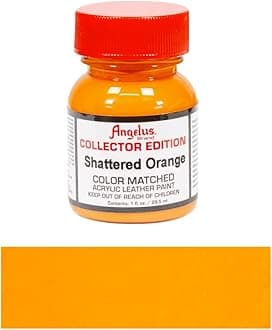 Angelus Collector Leather Paint 1 Oz (Shattered Orange)