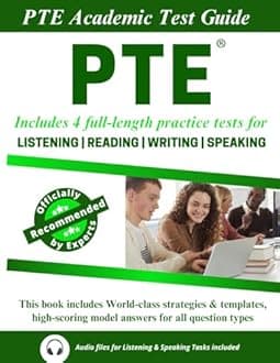 PTE Academic Test Guide: PTE exam book for comprehensive practice of Listening, reading, writing & speaking: PTE academic practice book