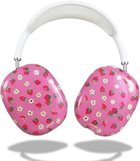 Sonix Protective Case Cover for AirPods Max Headphones | Strawberry Shortcake Vintage