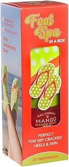 California Mango California Dreaming Foot Spa Kit with Mango Mend for Cracked Heel Repair