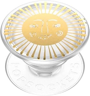 Adhesive Phone Grip, Holder, Phone Stand, Yellow - Sun Goddess