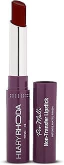 Pro Matte Non-Transfer Lipstick | Waterproof & Smudge-Proof | 12-Hour Long Stay | 24 Shades Available | Highly Pigmented Matte Finish Lipstick | 2g - (Maroon | Shade 19)