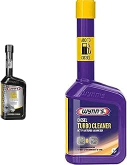 Wynn's 18753 Professional Formula Diesel Turbo Cleaner Clears Blocked Turbochargers,Black,500ml & Diesel Turbo Cleaner Clears Blocked Turbochargers & Reduces Soot Emissions