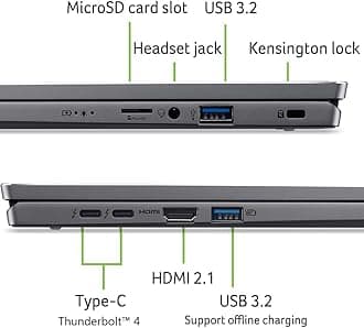 Acer Swift Go 16" Touch AI Ready 16:10 2024 Laptop, Intel EVO Core Ultra 9-185H(Beats i9-12900HK), Intel ARC Graphics, Thunderbolt 4, QHD Webcam, Wi-Fi 7, win11, w/HDMI (32GB RAM | 4TB SSD)