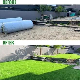 LITA Artificial Grass 3' x 74' (222 Square Feet) Realistic Fake Grass Deluxe Turf Synthetic Turf Thick Lawn Pet Turf -Perfect for Indoor/Outdoor Landscape (20mm high Pile) Customized
