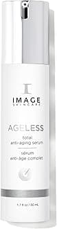 IMAGE Skincare, AGELESS Total Serum, AHA Face Serum with Peptides to Firm, Hydrate, Smooth Wrinkles and Even Tone, 50 mL