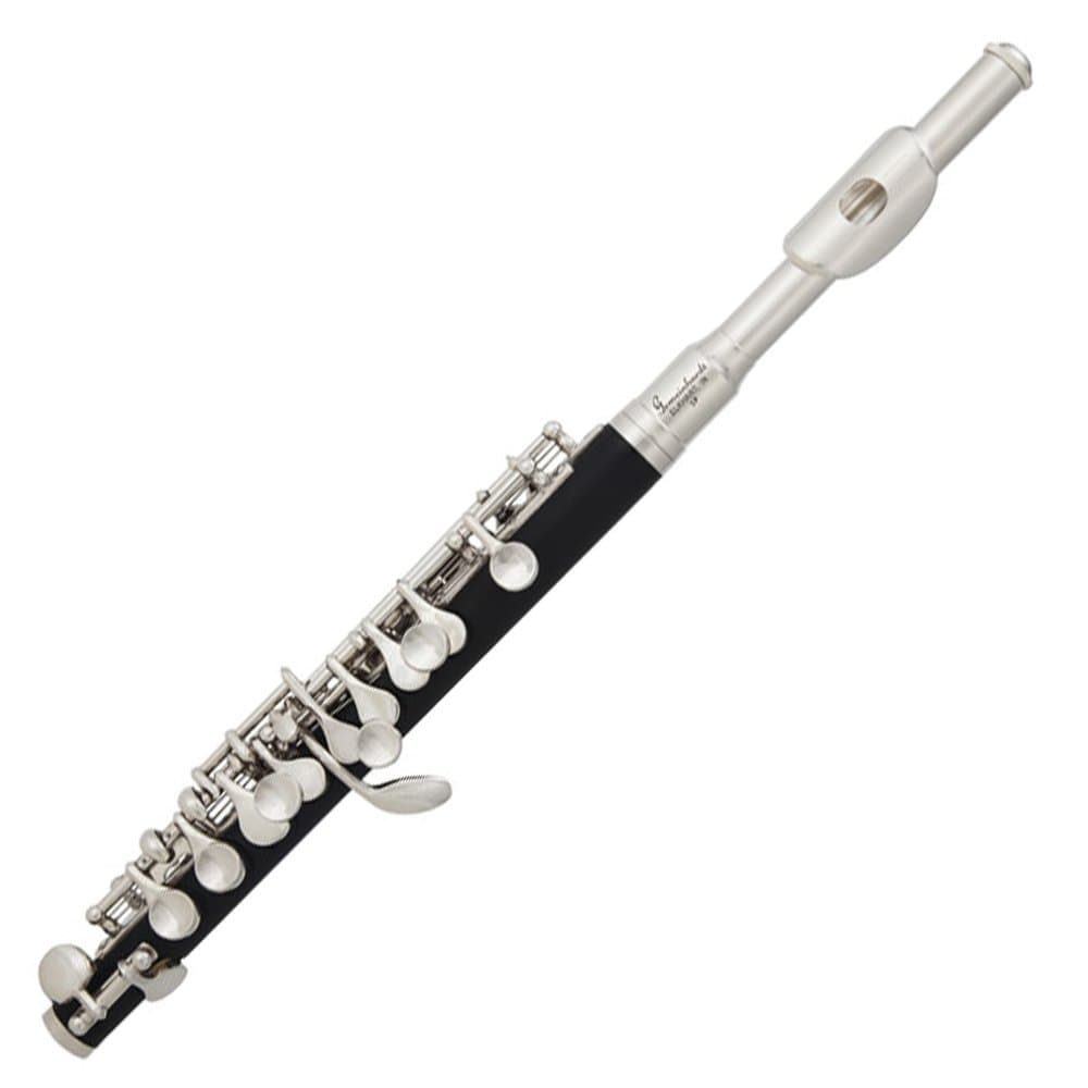 Gemeinhardt1P Piccolo, Black/Silver Plated