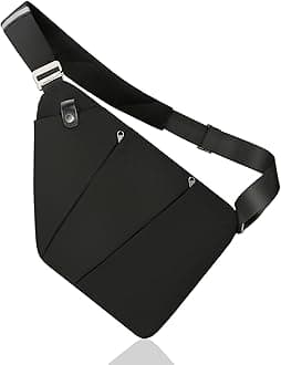 brooke kalla Anti Theft Crossbody Travel Bags Mens Sling Bag Over the Shoulder Bags for Women Gifts for Travelers