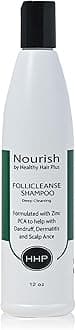 Follicleanse Shampoo 12 oz Zinc PCA Formula that Reduces Oily, Itchy Hair & Scalp