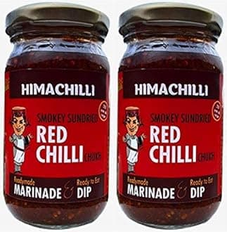 Traditional - Red Chilli Chukh - Pack of 2, (Each Bottle 200gm)