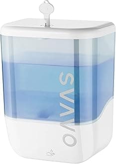 SVAVO 34oz / 1000ml Automatic Soap Dispenser Hand Sanitizer Dispenser Wall Mount, Touchless Electric Sensor Pump Battery Operated for Offices Home Kitchen Bathroom Hotel Restaurant Commercial