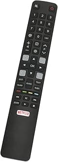 ALLIMITY ARC802N RC802N YUI1 Remote Control Fit for TCL Thomson TV 40S6000FS 49DP600 49S6000FS 50DP600 F43S5916 H32S5916 32ES560 32ES580 40ES560 43EP640 43EP660 50EP660 50EP680 55DC760 55DP660 55EC780