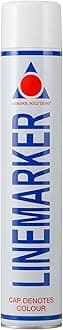 Aerosol Solutions Line Marker, Grass and Road Spray Paint, White, 750 ml (Pack of 1)