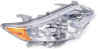 YIYIBYUS Headlights Assembly For 2012 2013 2014 Toyota Camry Projector Headlamp L LE SE XLE XSE Projector Halogen Front Head Lamps Replacement (Right Passenger Side)