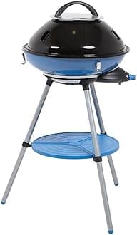 Campingaz Party Grill CV | Camping Stove and Grill | All-in-One Camping BBQ | portable barbecue with Griddle, Grid and Pan Support | runs off CV gas cartridges