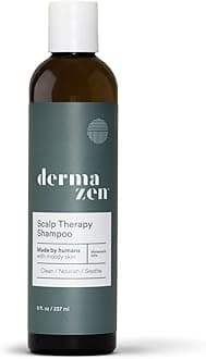 Dermazen Cleansing Scalp Therapy Shampoo for Seborrheic Dermatitis, Reduce Flakes, Soothe Itching and Improve Scalp Health
