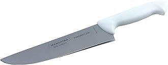 Tramontina Premium 8 Inches Kitchen Knife with Stainless Steel Blade and White Polypropylene Handle
