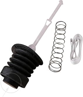 Drain Water Valve Rubber Seal Set Compatible for LG | Semi Automatic Drain Pipe Rubber