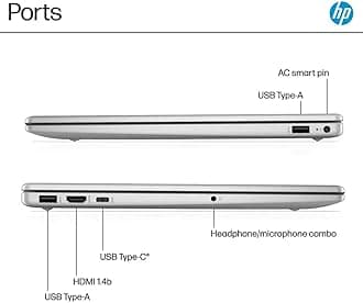 HP 15.6 Touchscreen Business Laptop, 15.6" FHD Touch Display, Intel 13th Gen i7-1355U, 16 GB DDR4 RAM, 1 TB SSD, Iris Xe Graphics, Fast Charge, Windows 11 Pro, W/RH-Accessories