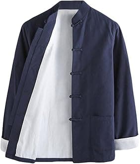 Mens Martial Arts Kung Fu Jacket Tang Suit