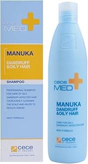 Manuka Anti-Dandruff & Oily Hair Shampoo, Effective from First Use, Reduces Oily Dandruff, Relieves Itching and Redness, Repairs Scalp Barrier,10.1 fl oz, Long-Lasting Concentrated Formula