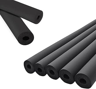Pipe Insulation Foam Tube - 1-1/2"ID Foam Tubing for AC Unit, Guitar Stands, Exercise Machine Handle and Roof Rack