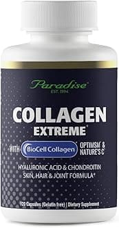 Collagen Extreme with BioCell, Hyaluronic Acid & Chondroitin, Skin, Hair & Joint Formula, 120 Capsules