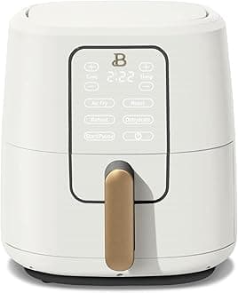 Quart Touchscreen Air Fryer, White Icing by Drew Barrymore