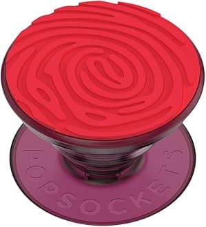 PopSockets Adhesive Phone Grip, Holder, Phone Stand, Red - Imprint Blanchette