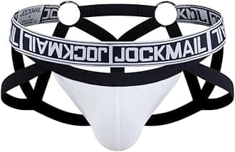 JOCKMAILMesh Breathable Jockstrap Athletic Supporters for Men Jock Strap Male Underwear