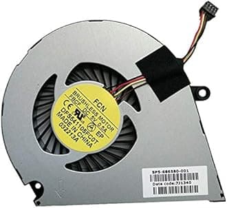 wangpeng New Laptop CPU Fan for HP Envy4 ENVY6 CPU Cooling Fan DFS541105FC0T FBCF 686580-001