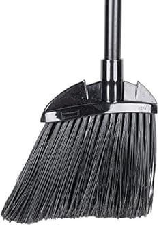 Rubbermaid Commercial ProductsExecutive Series Lobby Broom Vinyl Handle Black for Professional/Janitorial Cleaners Light-Duty Industrial Cleaning/Sweeping of Indoor Floors/Hardwoods Pack of 6