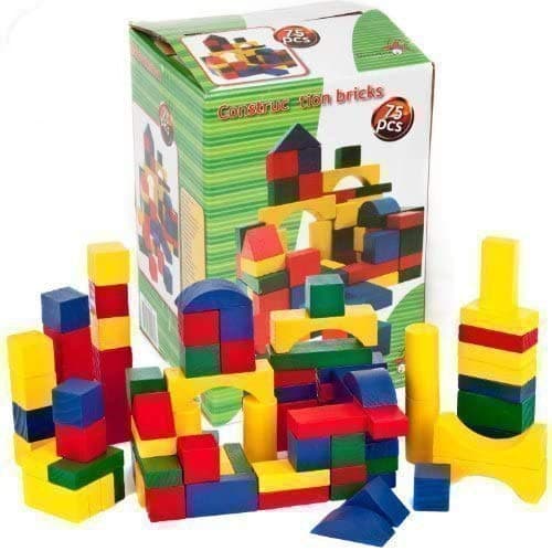 75 Pcs Construction Bricks