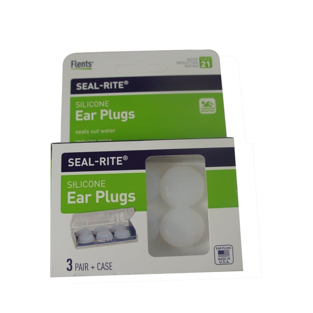 Seal-Rite Ear Plugs - 3 Pair