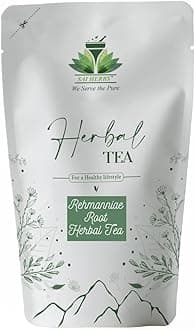 SAI HERBS Rehmanniae Root Herbal Tea - Sheng Di Huang - Rehmannia Glutinosa - Luxury Tea - Pure & Natural (250 Grams)