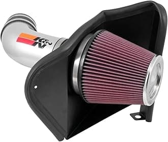 K&N Cold Air Intake System: High-Flow Air Filter, Increase Performance & Towing: Compatible with 2012-2023 DODGE/JEEP: Durango, Grand Cherokee, Grand Cherokee IV, 77-1567KS