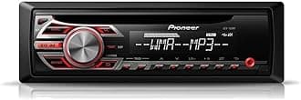 DEH-150MP CD RDS Tuner with WMA/MP3 playback and front illuminated Aux-In, Black