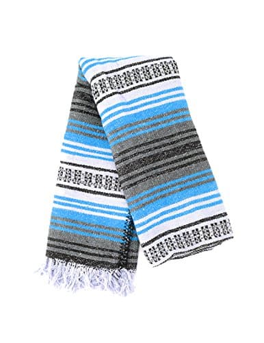 Cotton Falsa Blanket (Light blue)