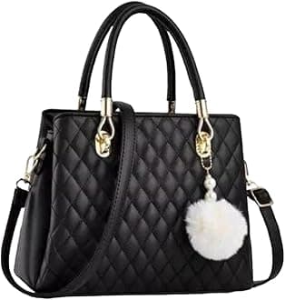 women's pu leather handbag shoulder bag hand held bag with long strap queen collection simple sober and stylish (HB5)