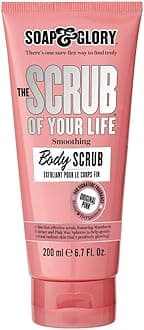 Soap & Glory Original Pink The Scrub Of Your Life Exfoliating Body Scrub - Smoothing & Buffing Vegan Scrub - Rose & Bergamot Body Polish with Shea Butter & Vitamin E (200ml)