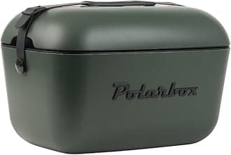 Retro Beach Cooler Vintage Picnic Lunch Box Bag Portable Cooler Travel Camping Hiking 90s Style Ice Chest