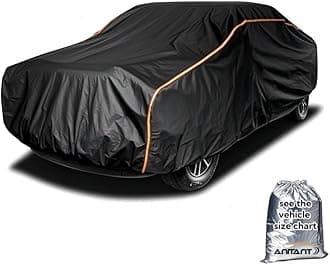Lightweight Small Truck Cover Waterproof All Weather Full Exterior Cover UV Snow Rain Protection Fit Truck Under 213"