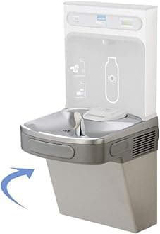 LZS8WSL Drinking Fountain Light Gray Granite