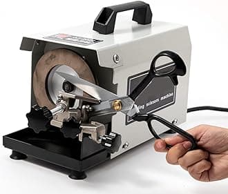 Professional Electric Scissors Sharpener, Universal Industrial Scissors Sharpening Machine, Small Commercial Generation Grinding Scissors, Suitable for Garment Processing Factory, AC 110V/ 220V