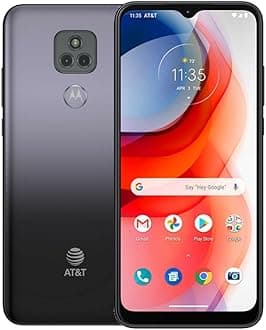 Motorola Moto G Play 2021 (32GB, 3GB) 6.5'' HD, Octa-core Snapdragon 460, All Day Battery, 4G LTE GSM AT&T Unlocked (T-Mobile, Metro, Latin) XT2093-7 (w/ 64GB SD, Flash Gray) (Renewed)